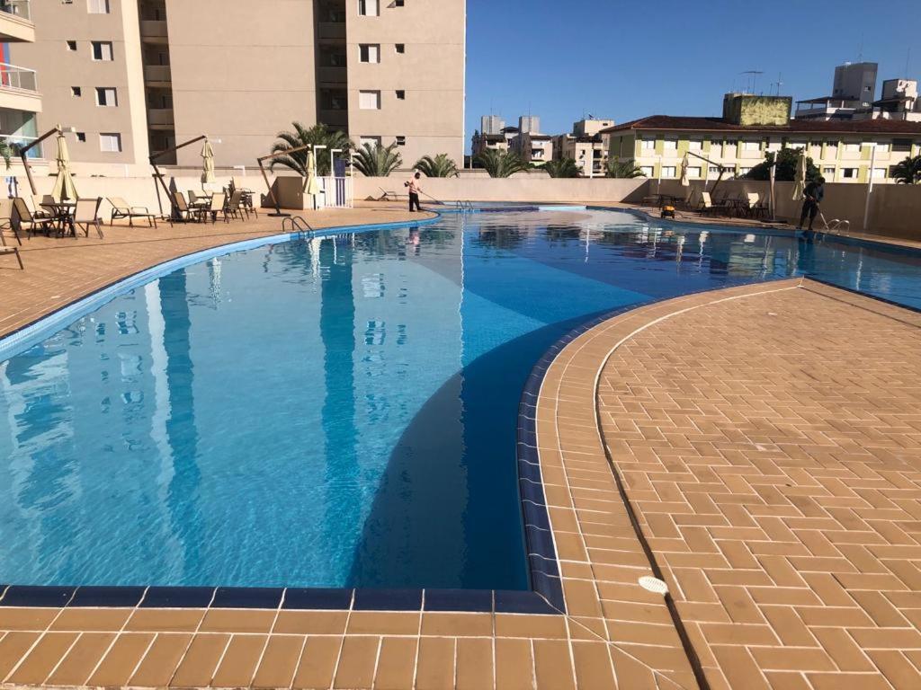 Maravilhoso Apartamento Vista Mar Enseada Guaruja Bagian luar foto